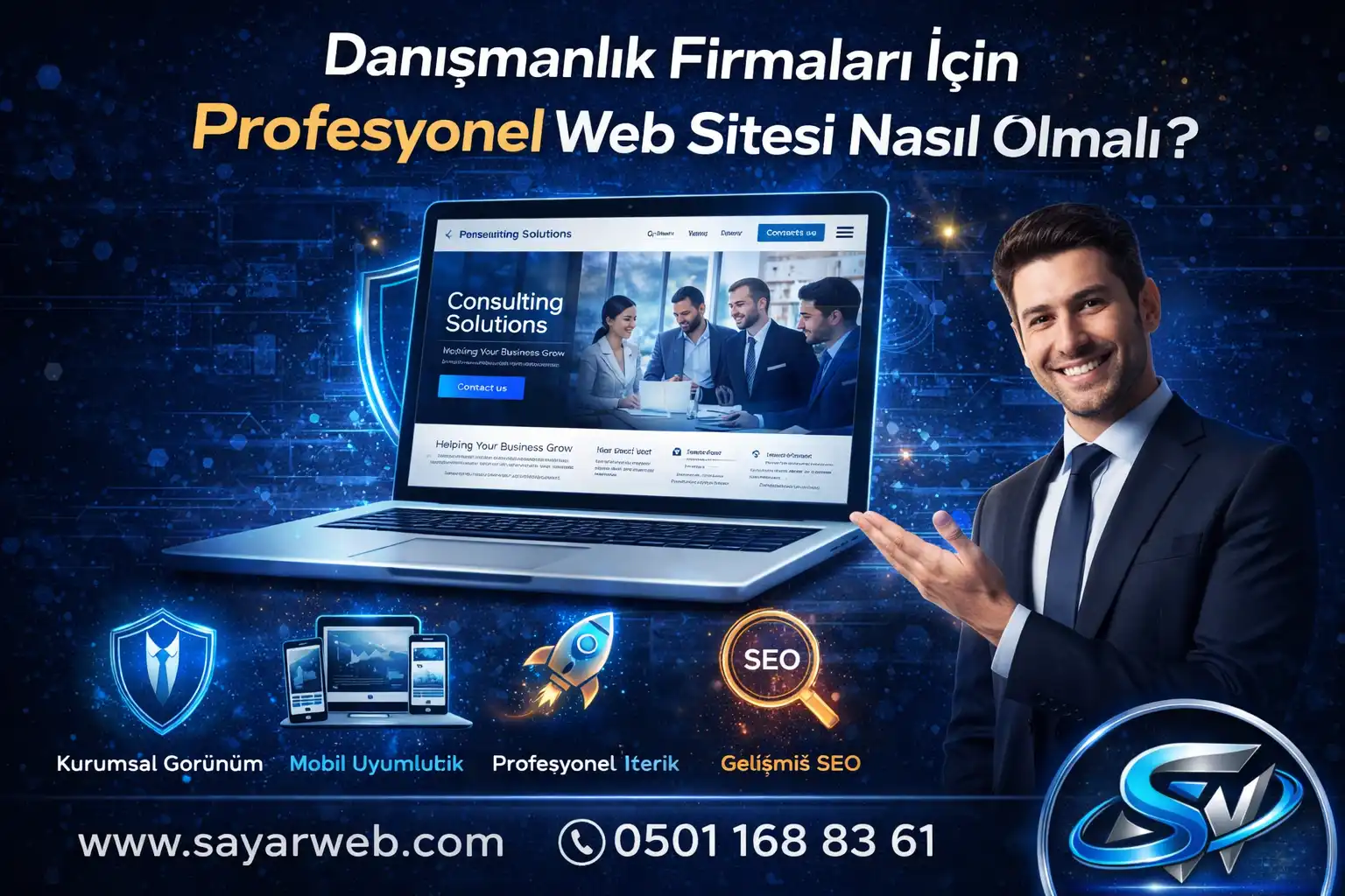 Danışmanlık Firmaları İçin Profesyonel Web Sitesi Nasıl Olmalı