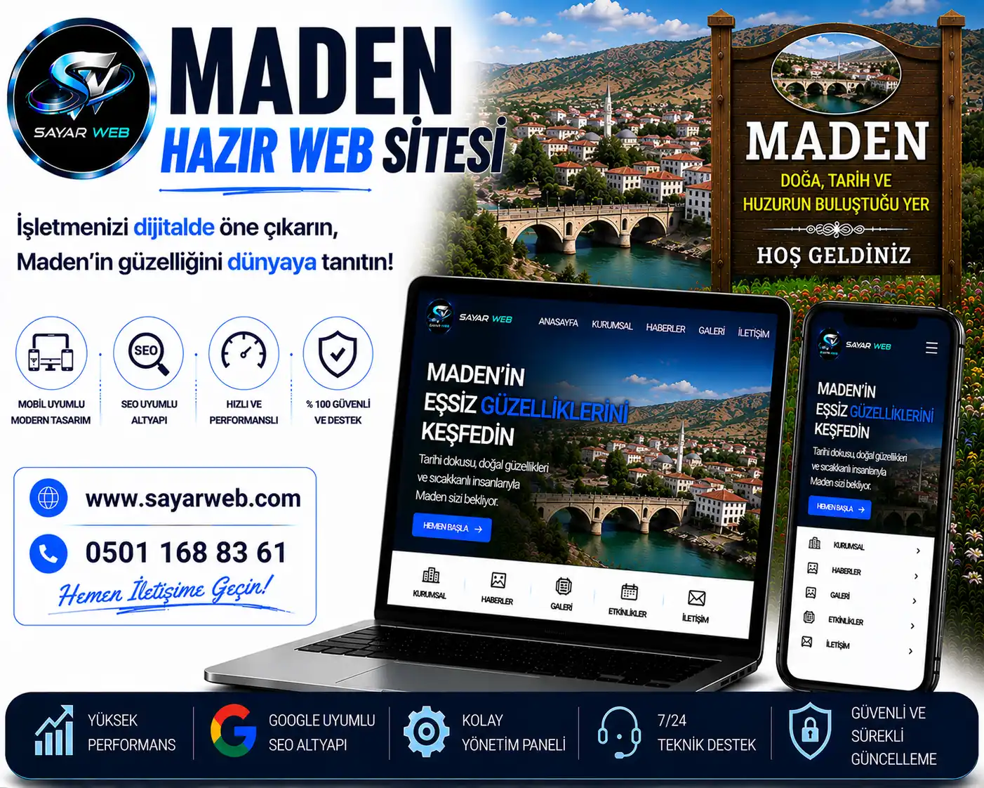 Maden Hazır Web Sitesi