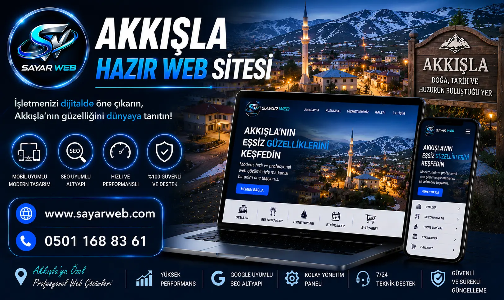 Akkışla Hazır Web Sitesi