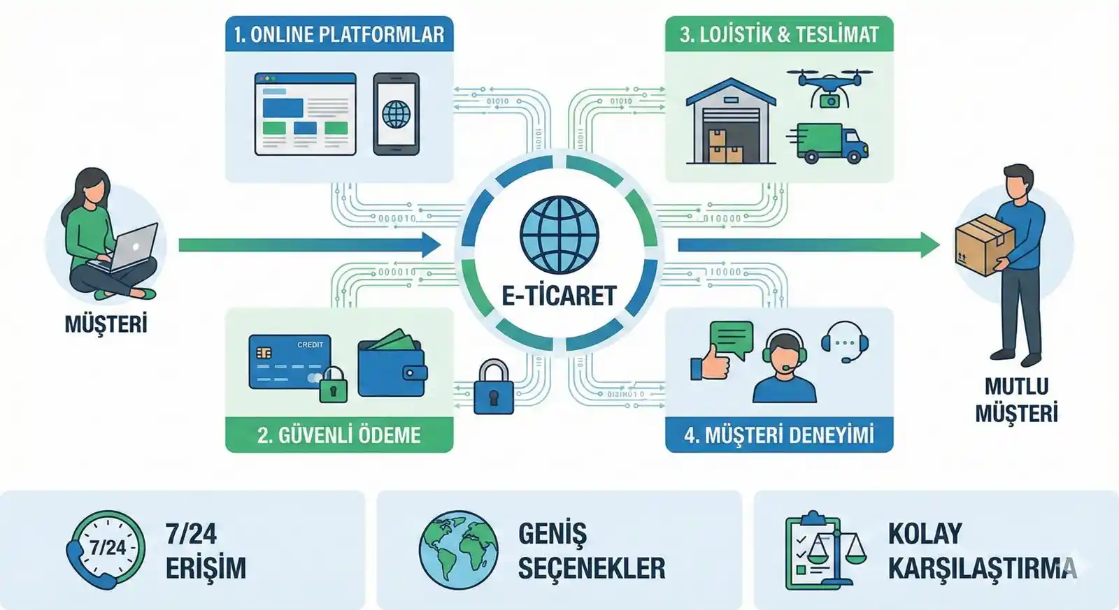 E-Ticarette Sorun Üründe Değil, Sitede