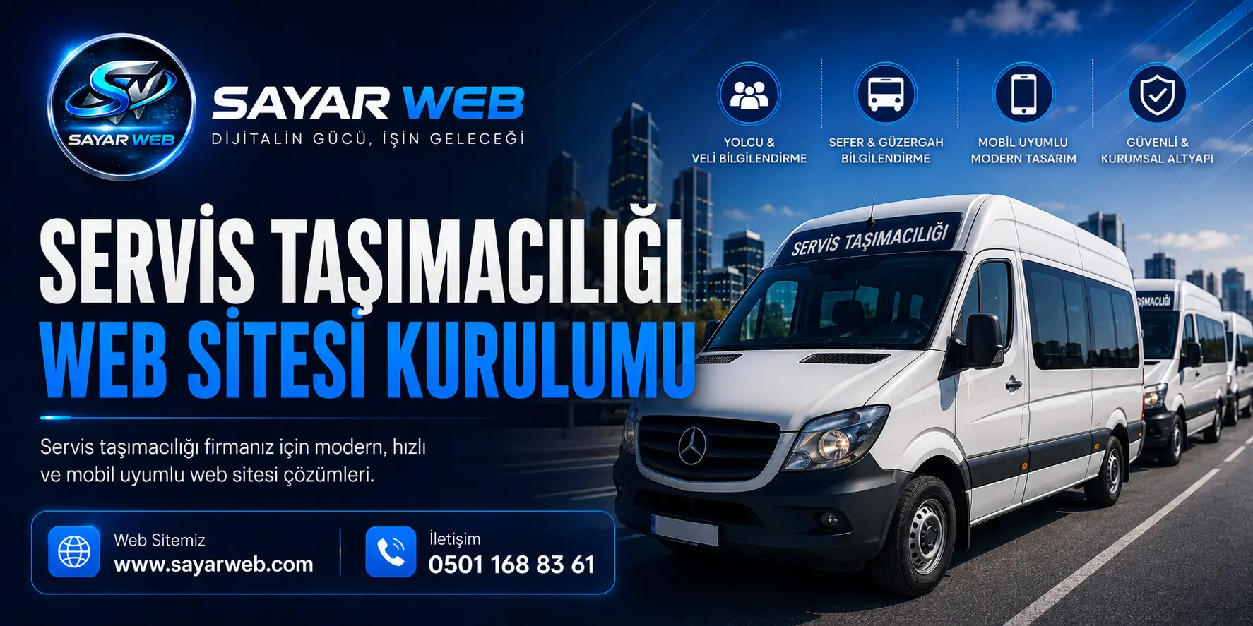 Servis Taşımacılığı Web Sitesi Kurulumu