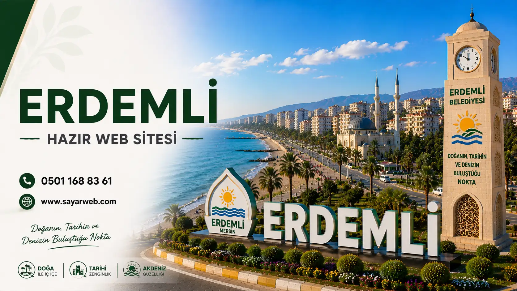 Erdemli hazır web sitesi