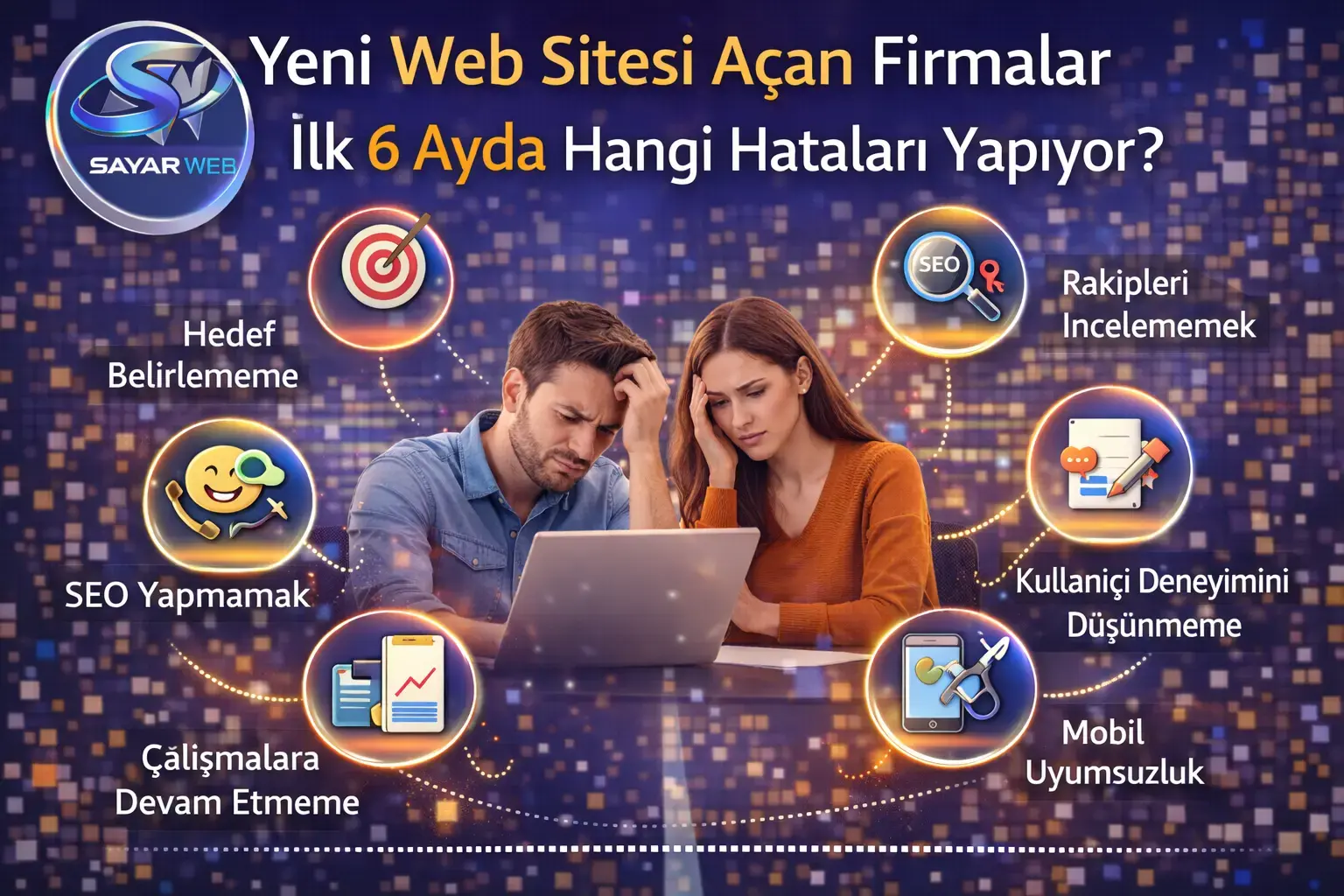 Yeni Web Sitesi Açan Firmalar İlk 6 Ayda Hangi Hataları Yapıyor