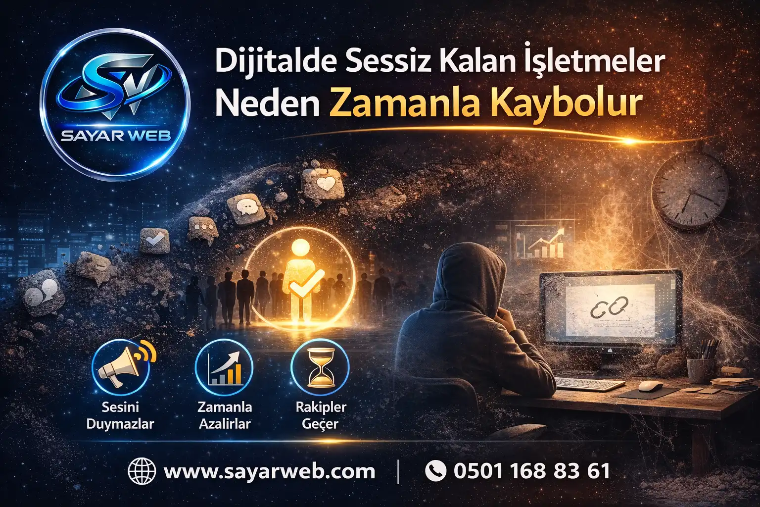 Dijitalde Sessiz Kalan İşletmeler Neden Zamanla Kaybolur