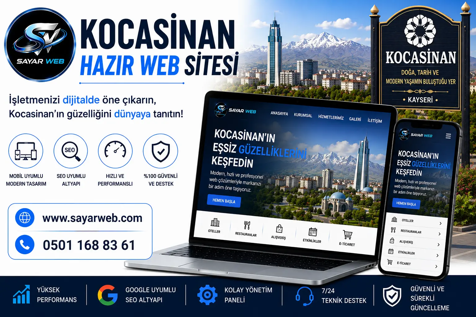 Kocasinan Hazır Web Sitesi