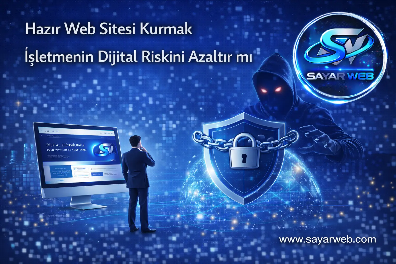 Hazır Web Sitesi Kurmak İşletmenin Dijital Riskini Azaltır mı