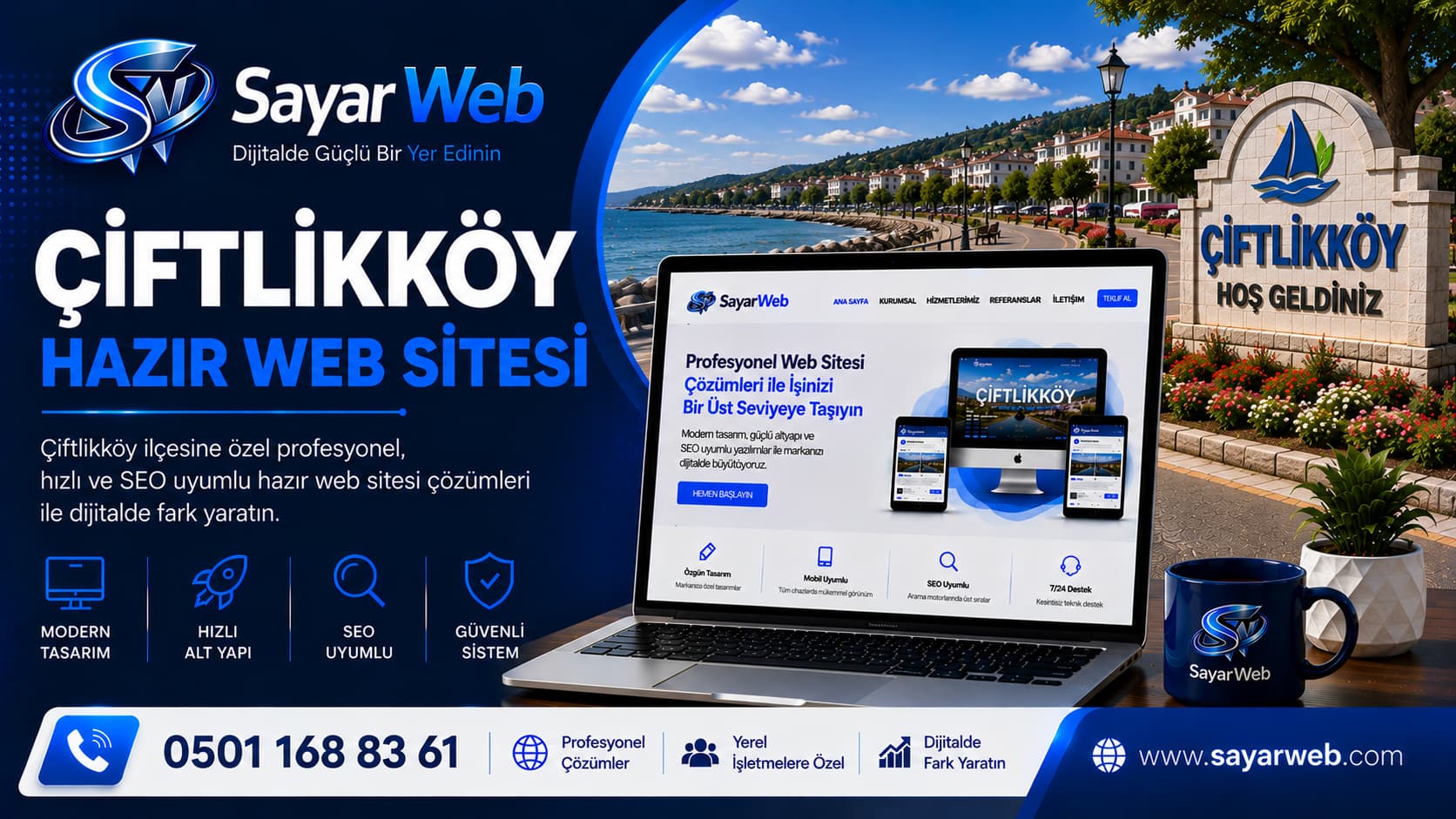 Çiftlikköy  Hazır Web Sitesi