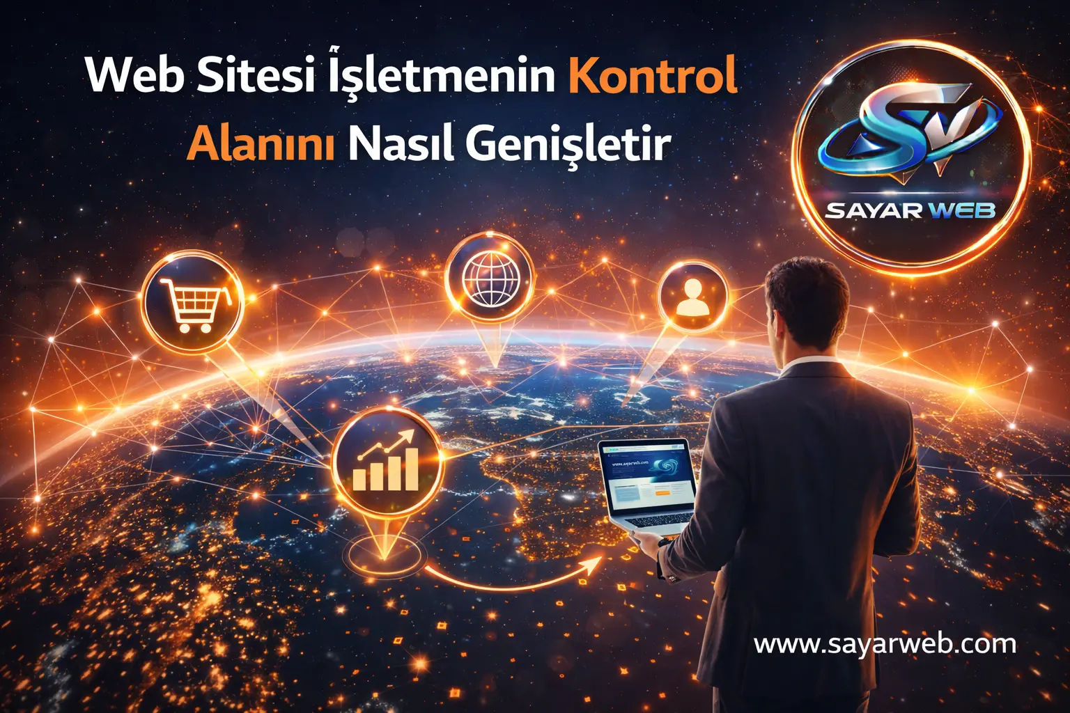 Web Sitesi İşletmenin Kontrol Alanını Nasıl Genişletir