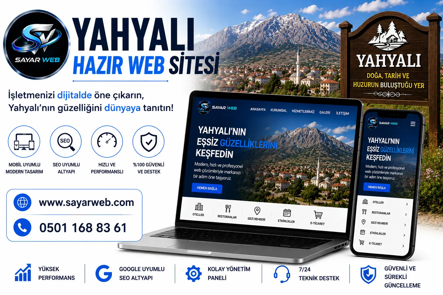 Yahyalı Hazır Web Sitesi