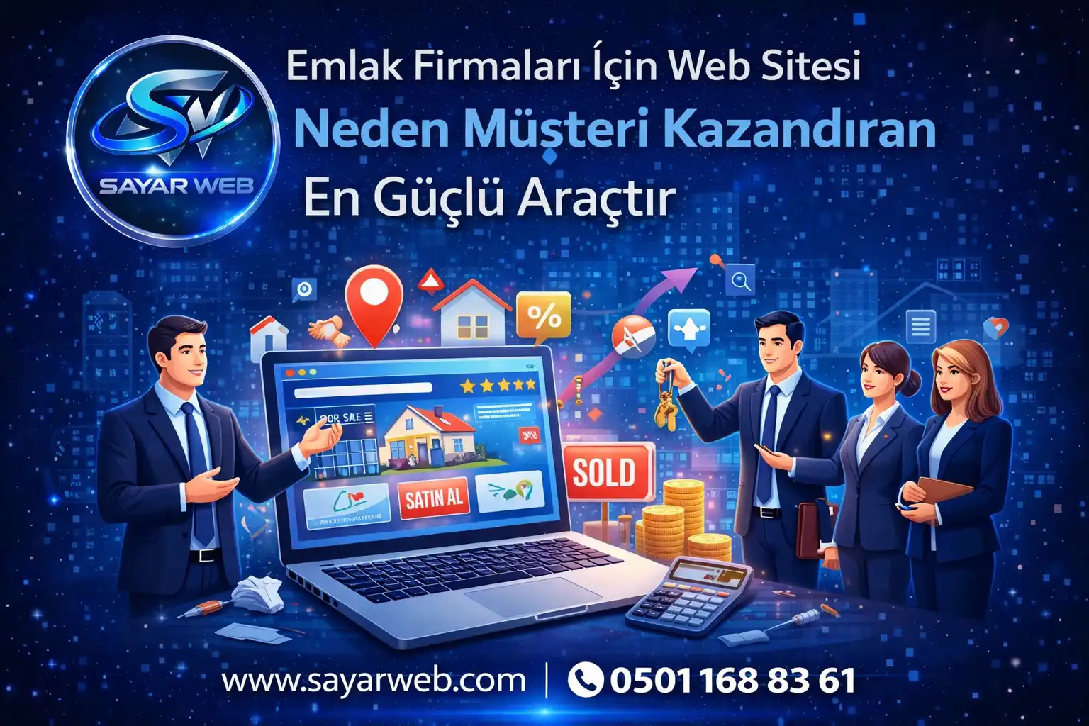 Emlak Firmaları İçin Web Sitesi Neden Müşteri Kazandıran En Güçlü Araçtır