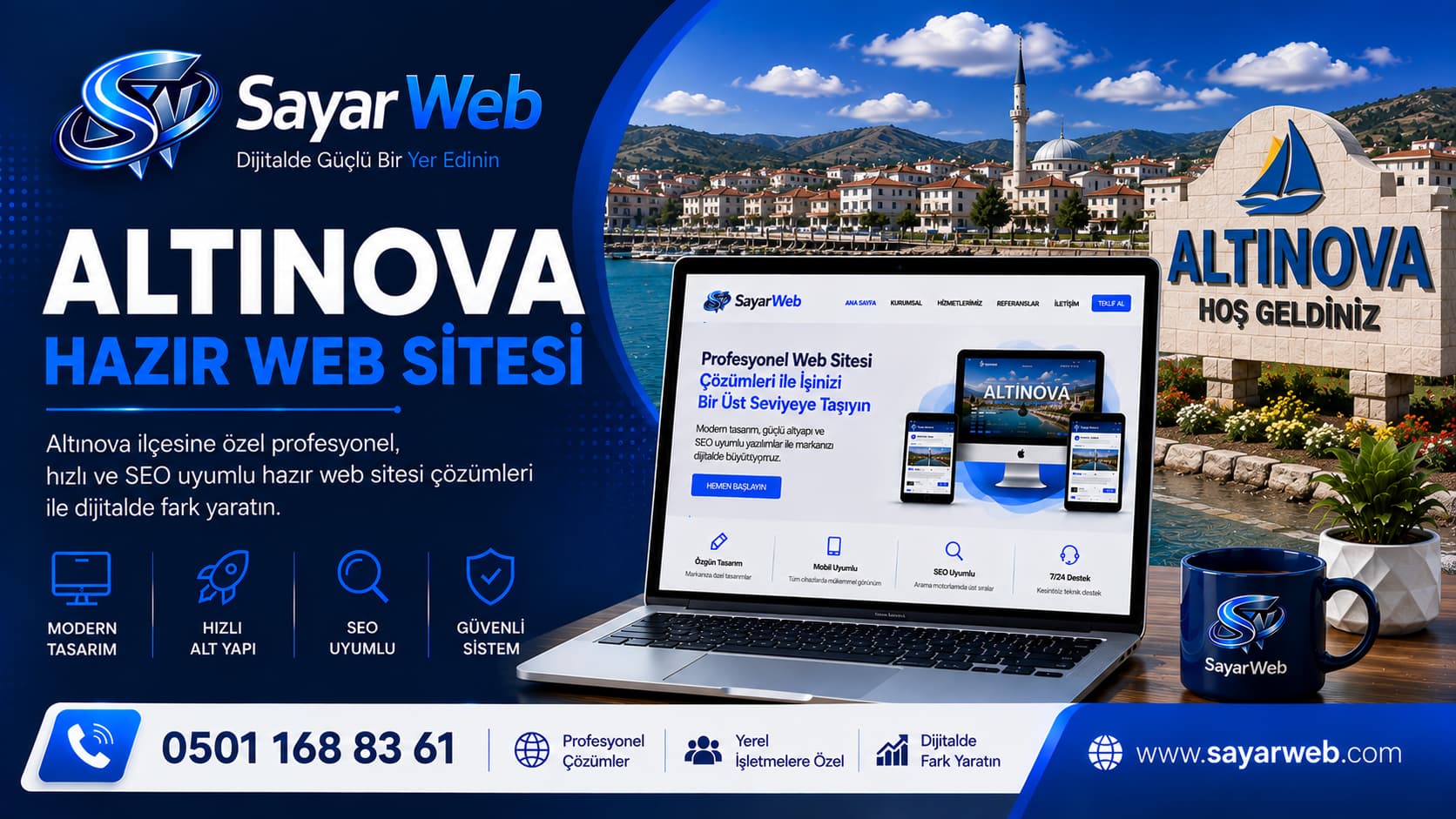 Altınova Hazır Web Sitesi