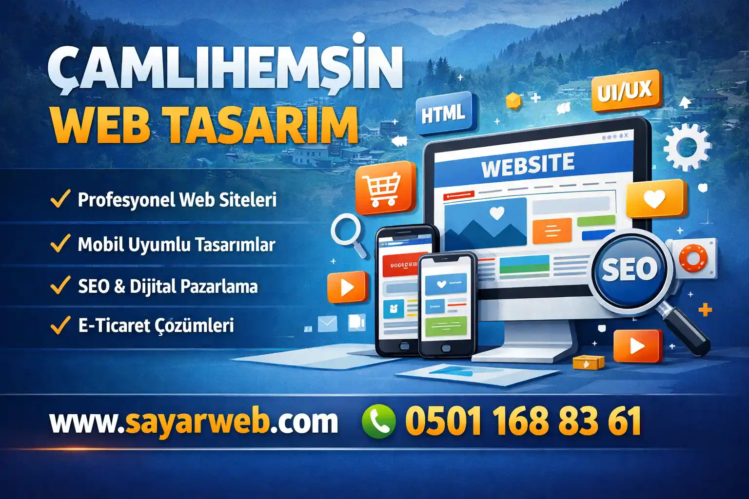 Çamlıhemşin Web Tasarım