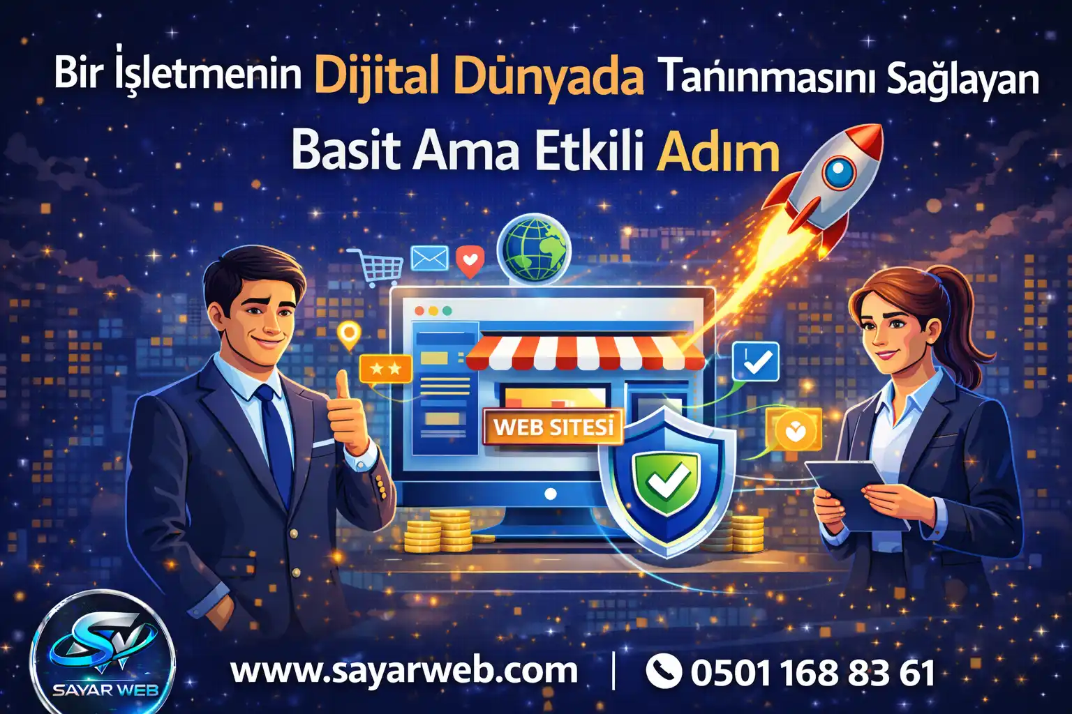 Bir İşletmenin Dijital Dünyada Tanınmasını Sağlayan Basit Ama Etkili Adım