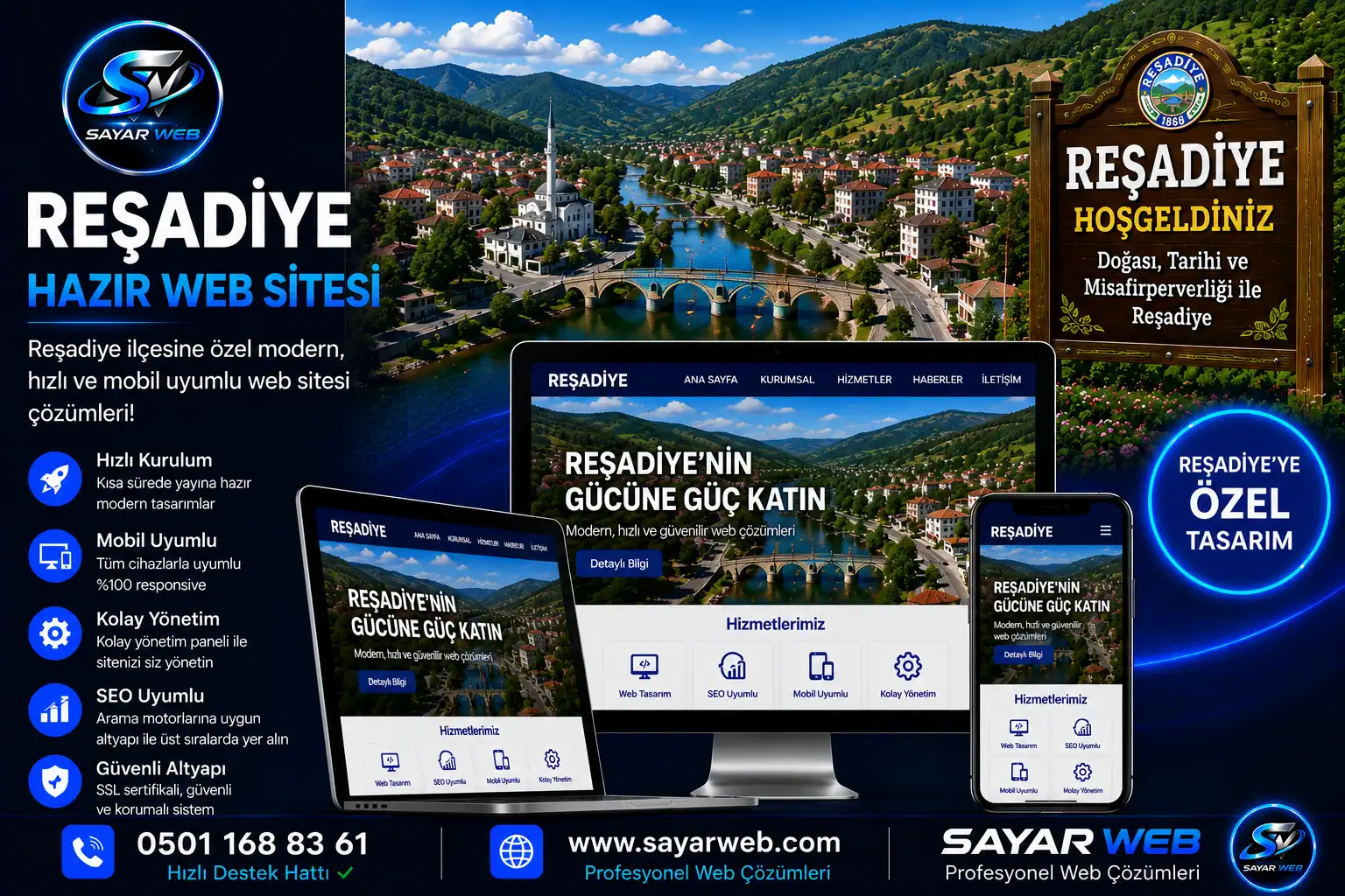 Reşadiye Hazır Web Sitesi