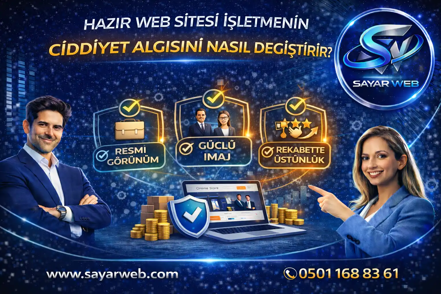 Hazır Web Sitesi İşletmenin Ciddiyet Algısını Nasıl Değiştirir