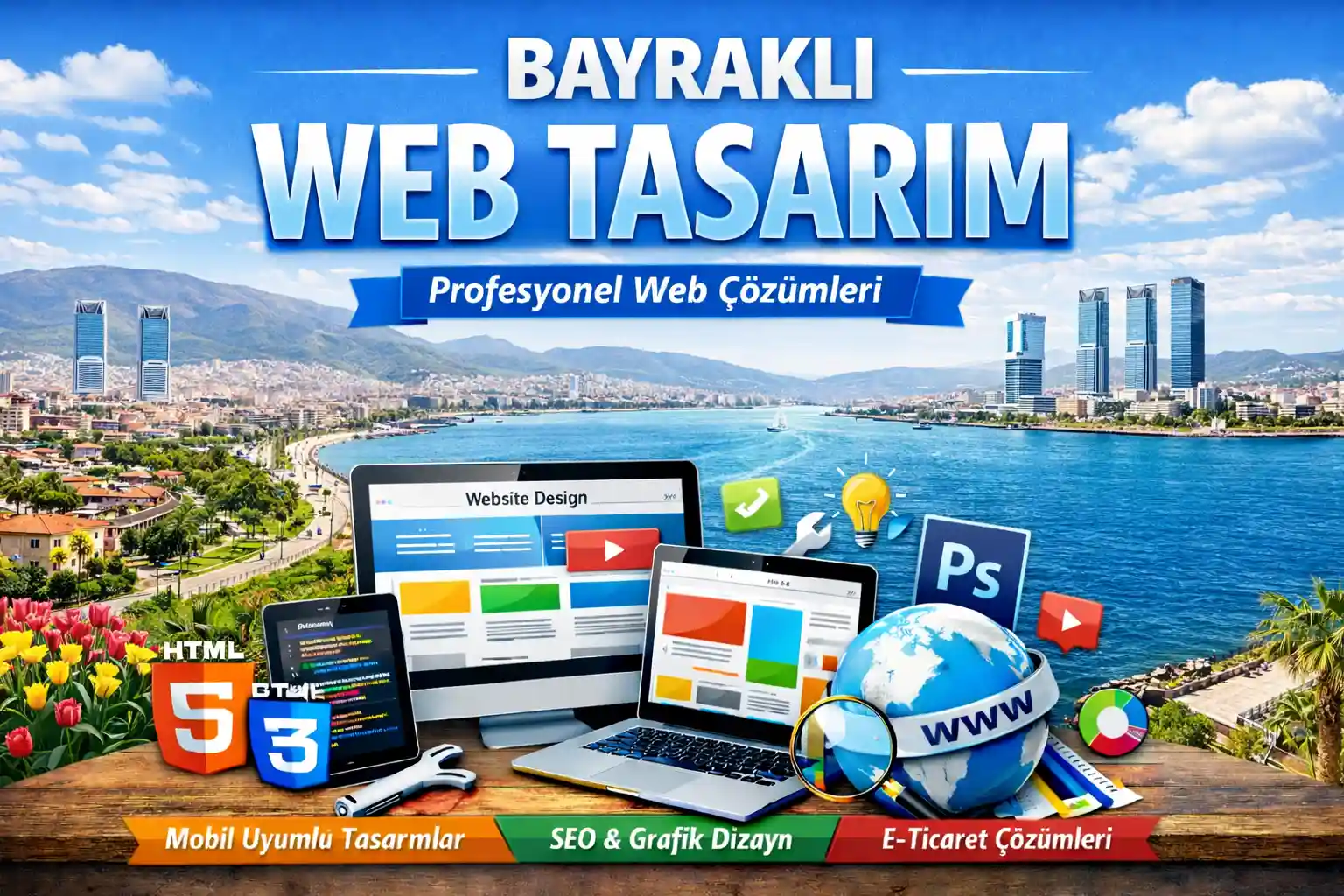 Bayraklı Web Tasarım