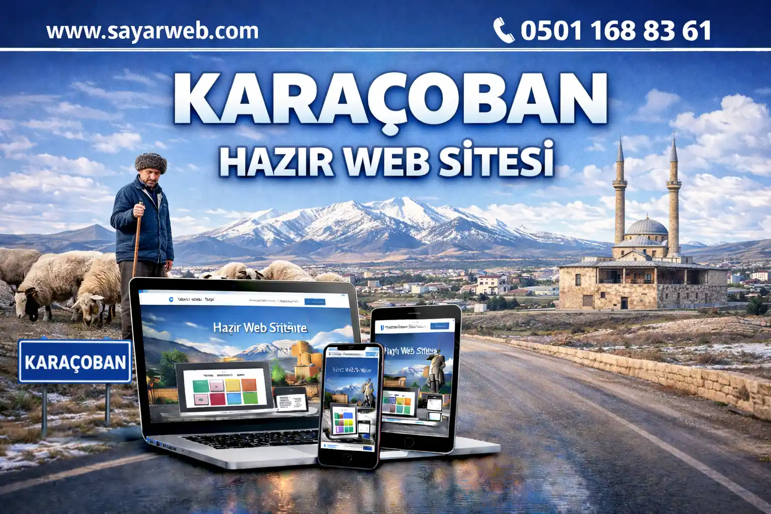 Karaçoban Hazır Web Sitesi
