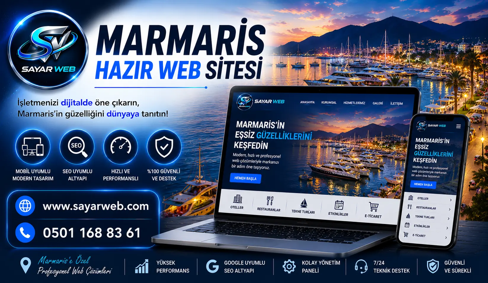 Marmaris Hazır Web Sitesi