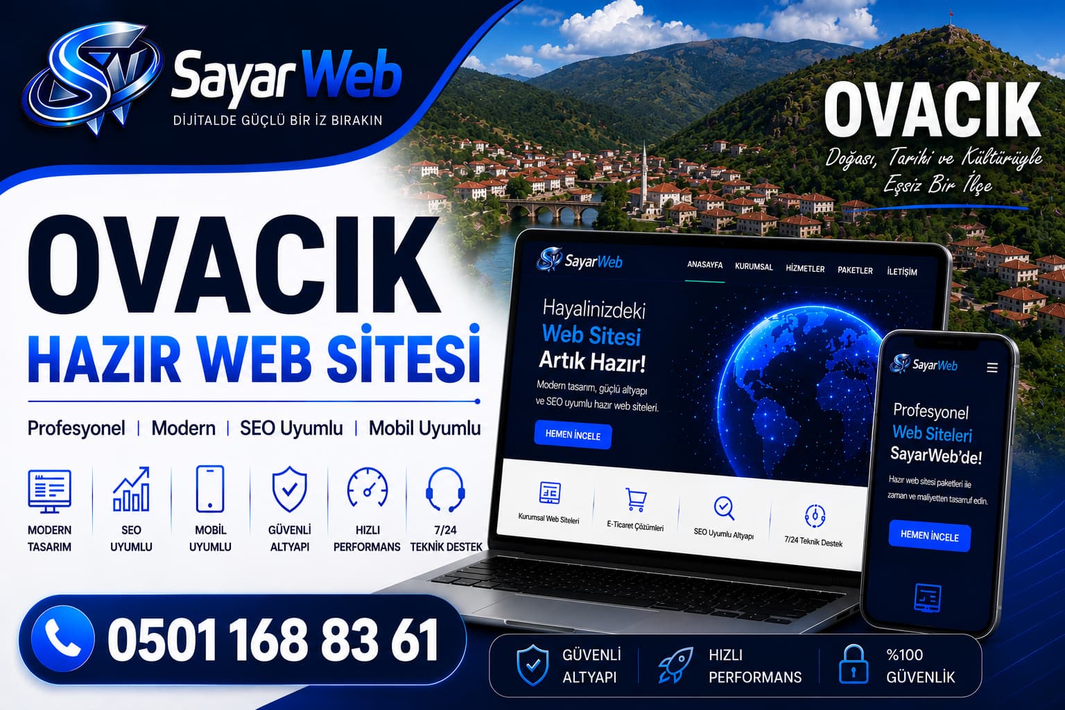 Ovacık Hazır Web Sitesi