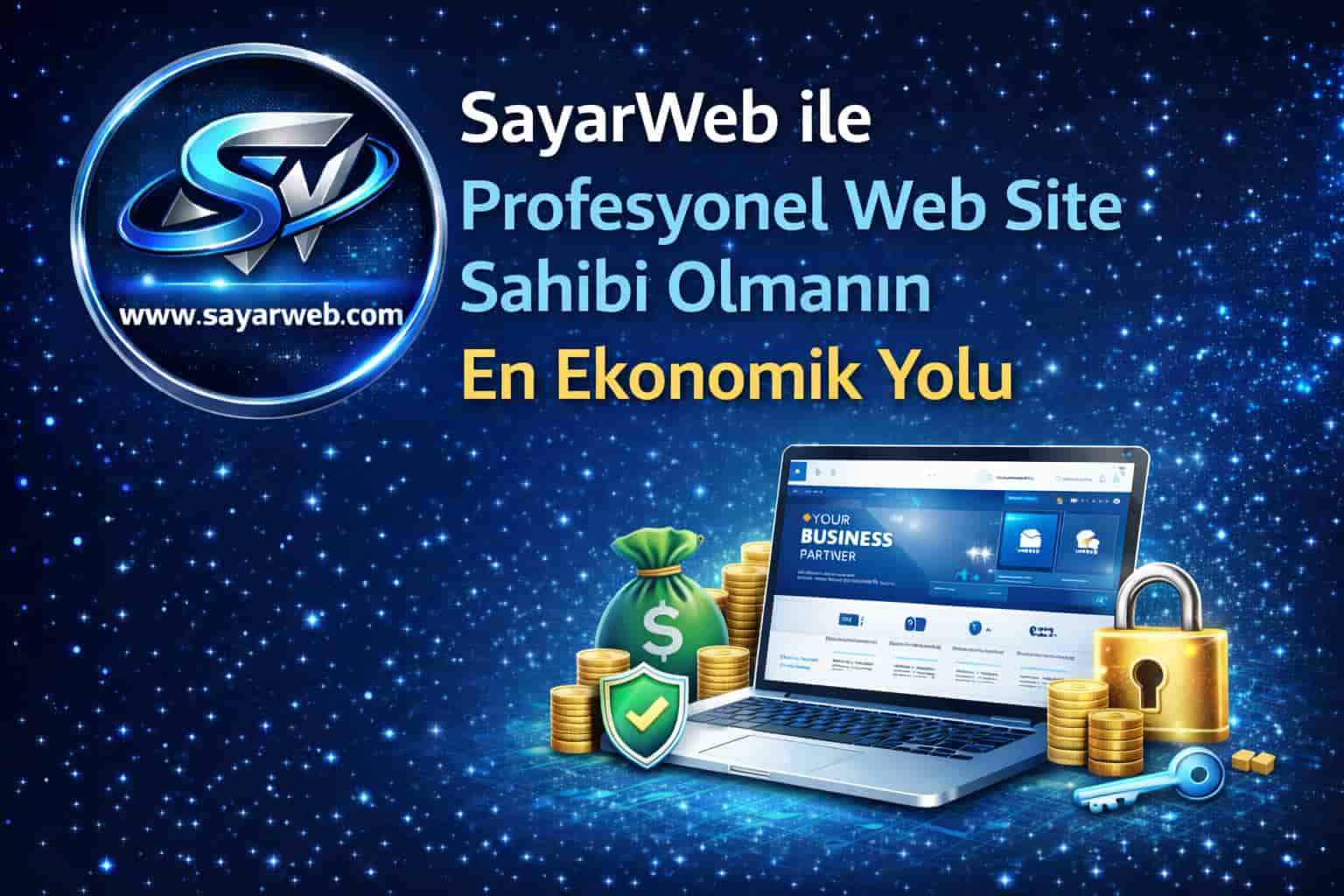 SayarWeb ile Profesyonel Web Site Sahibi Olmanın En Ekonomik Yolu