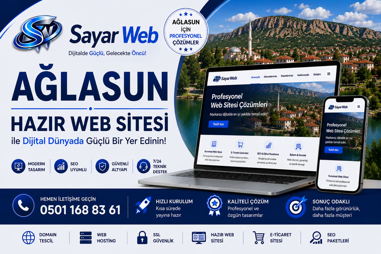 Ağlasun Hazır Web Sitesi