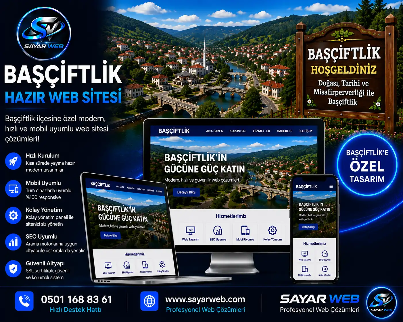Başçiftlik Hazır Web Sitesi