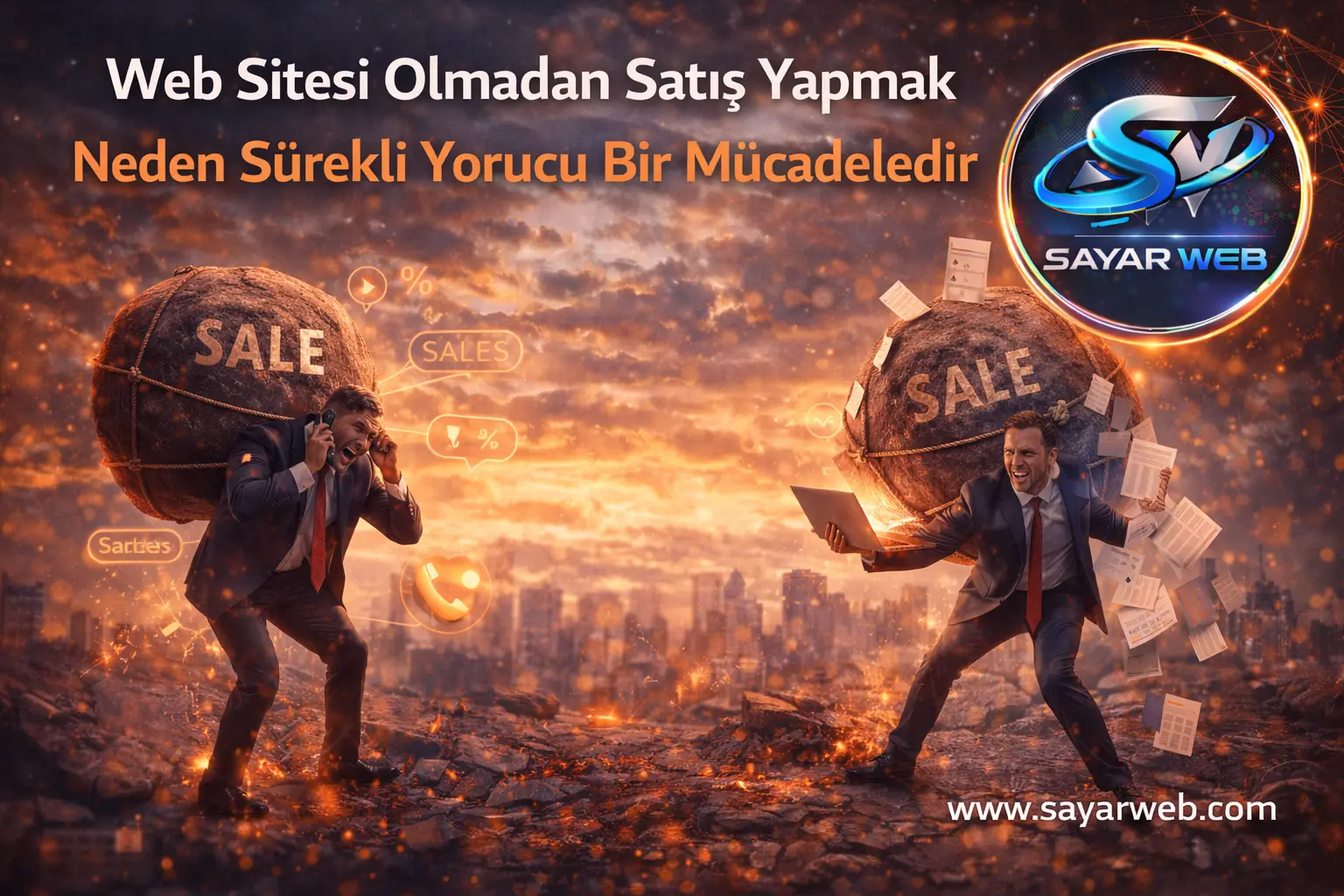 Web Sitesi Olmadan Satış Yapmak Neden Sürekli Yorucu Bir Mücadeledir