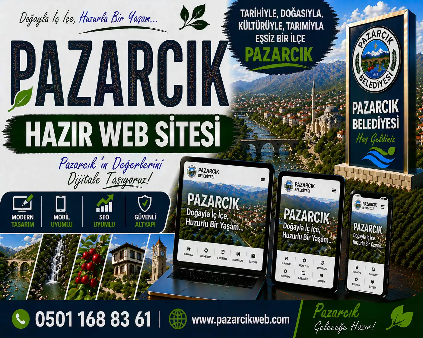 Pazarcık Hazır Web Sitesi