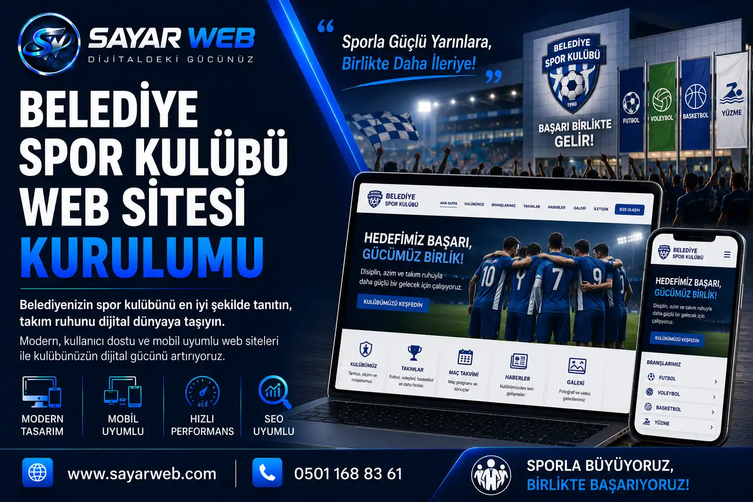 Belediye Spor Kulübü Web Sitesi Kurulumu