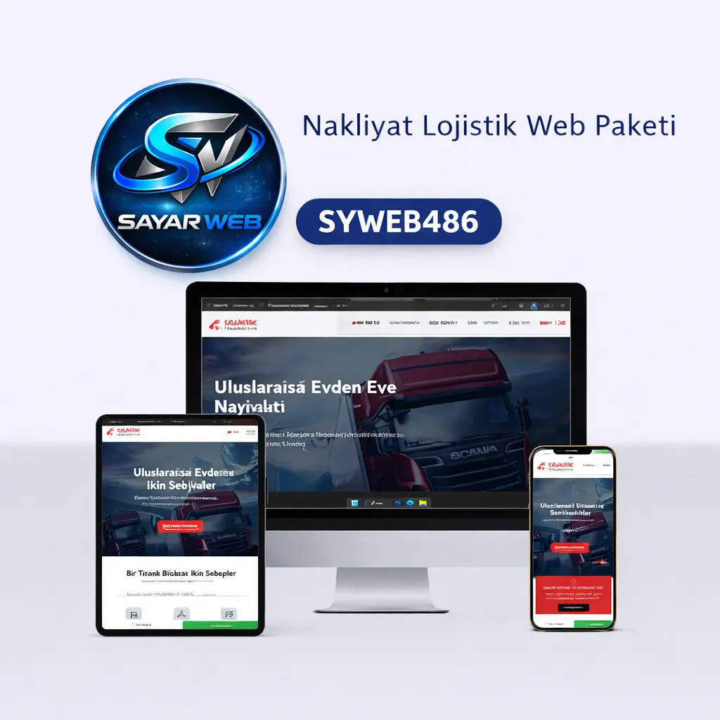 Nakliyat Lojistik Web Paketi SYWEB486