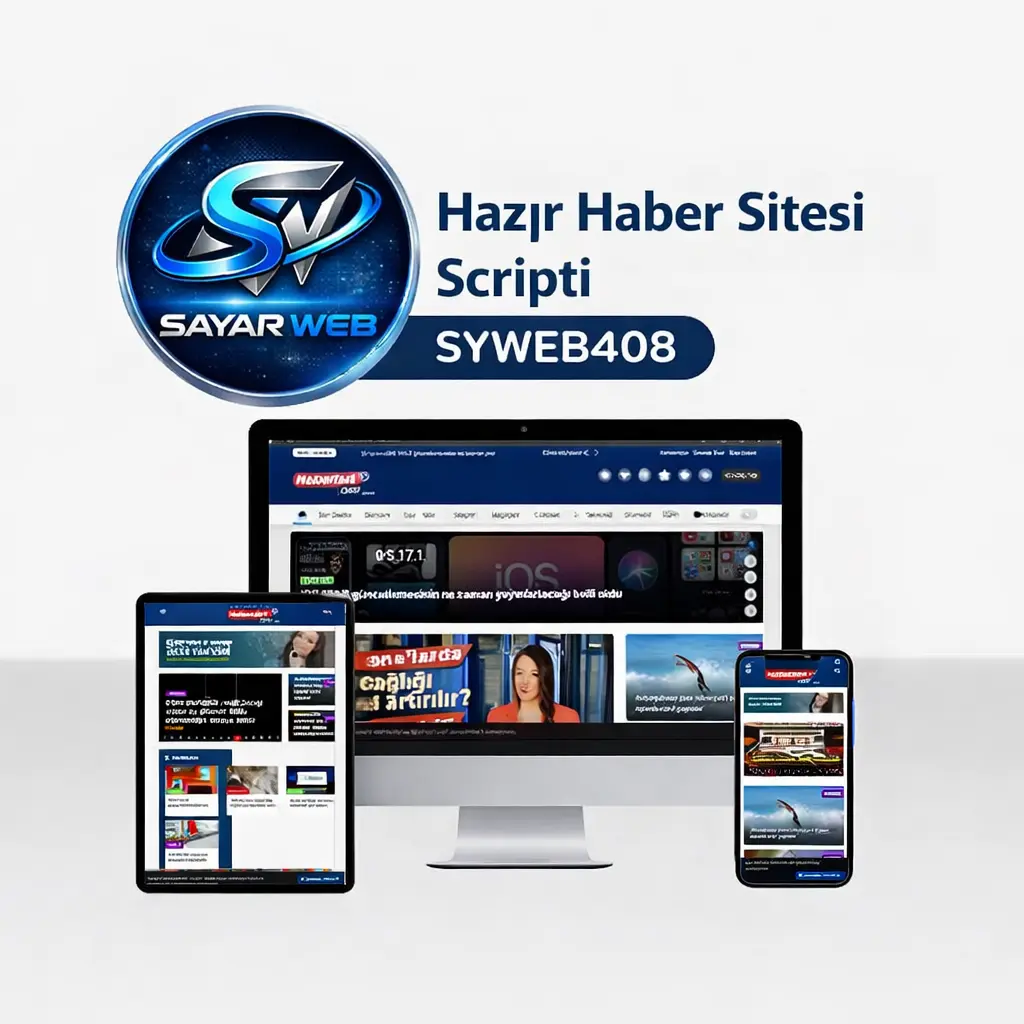Hazır Haber Sitesi Scripti SYWEB408