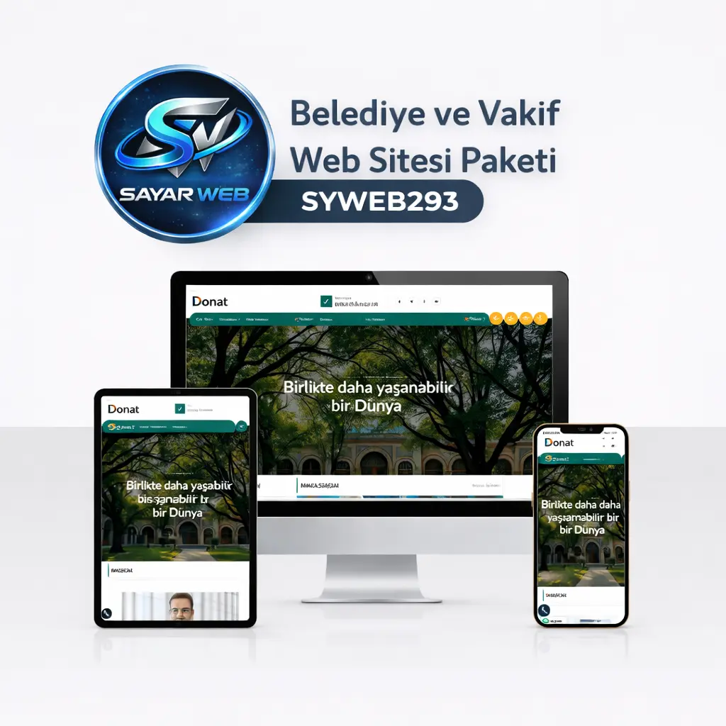 Belediye ve Vakıf Web Sitesi Paketi SYWEB293