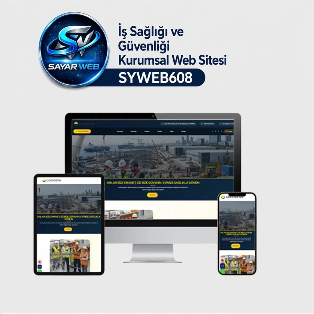 İş Sağlığı, Güvenliği ve Eğitim Hizmetleri Web Sitesi SYWEB608