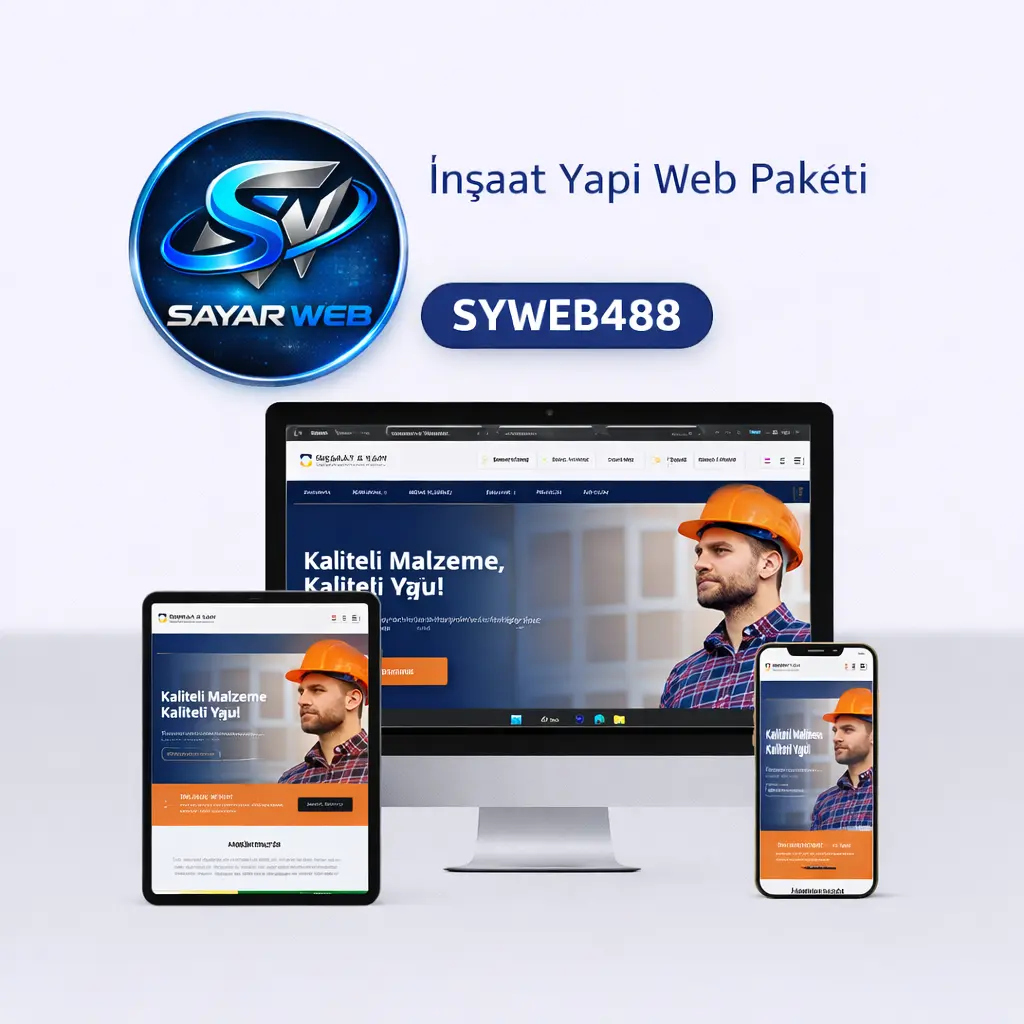 İnşaat Yapı Web Paketi SYWEB488