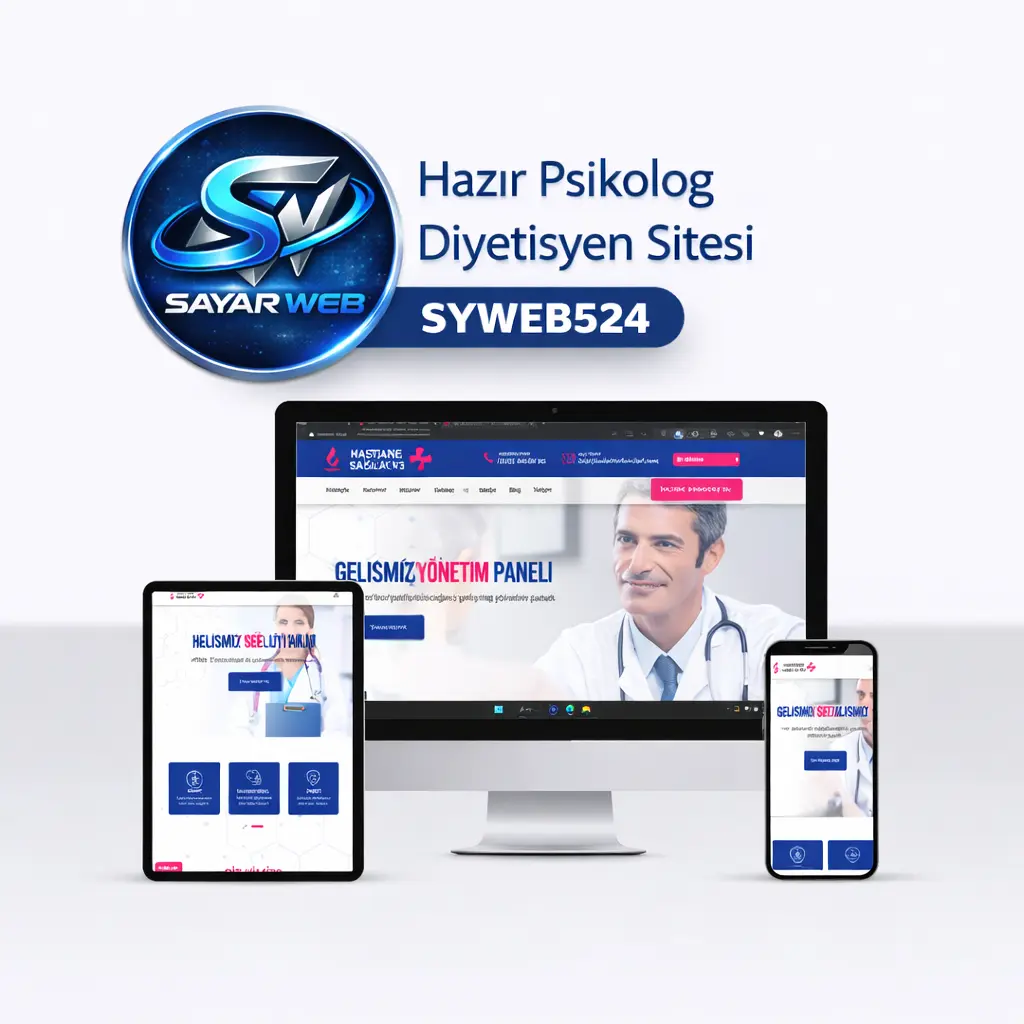 Hazır Psikolog Diyetisyen Sitesi SYWEB524