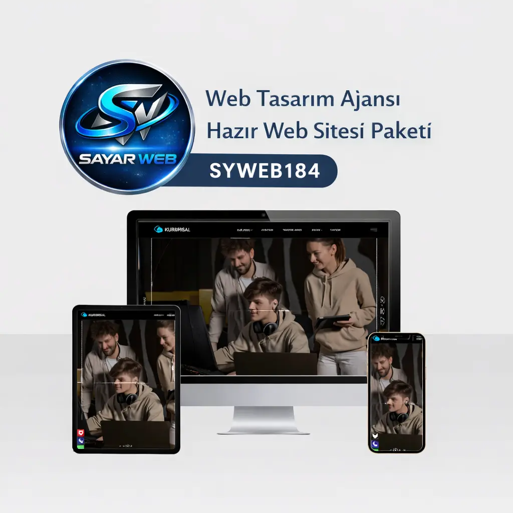 Web Tasarım Ajansı Hazır Web Sitesi Paketi SYWEB184