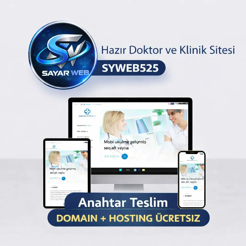 Anahtar Teslim Doktor Web Sitesi