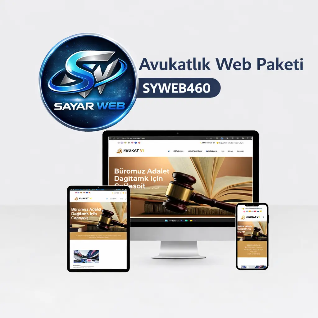 Avukatlık Web Paketi SYWEB460