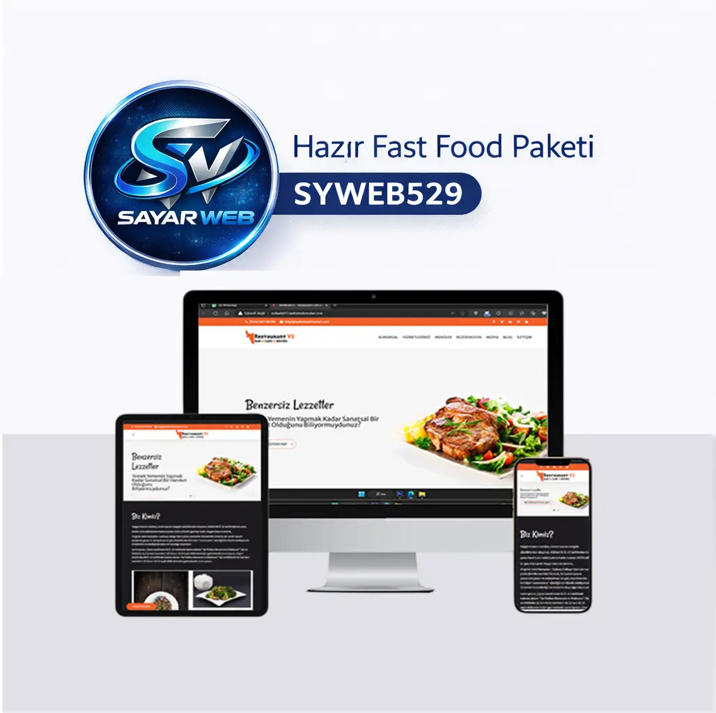 Hazır Fast Food Paketi SYWEB529