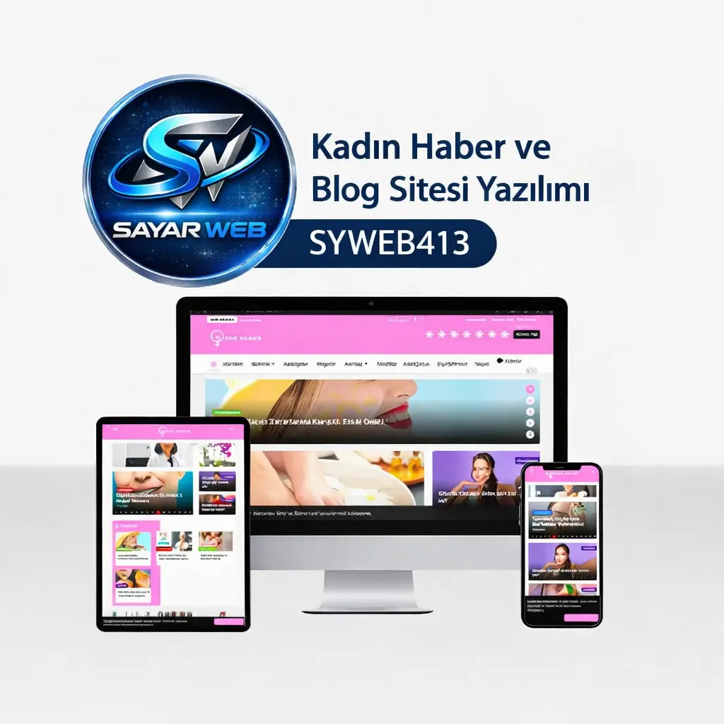 Kadın Haber ve Blog Sitesi Yazılımı SYWEB413