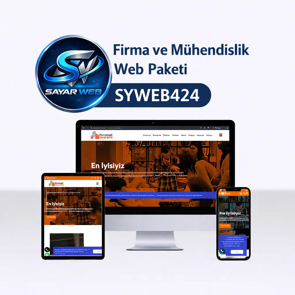 Firma ve Mühendislik Web Paketi SYWEB424