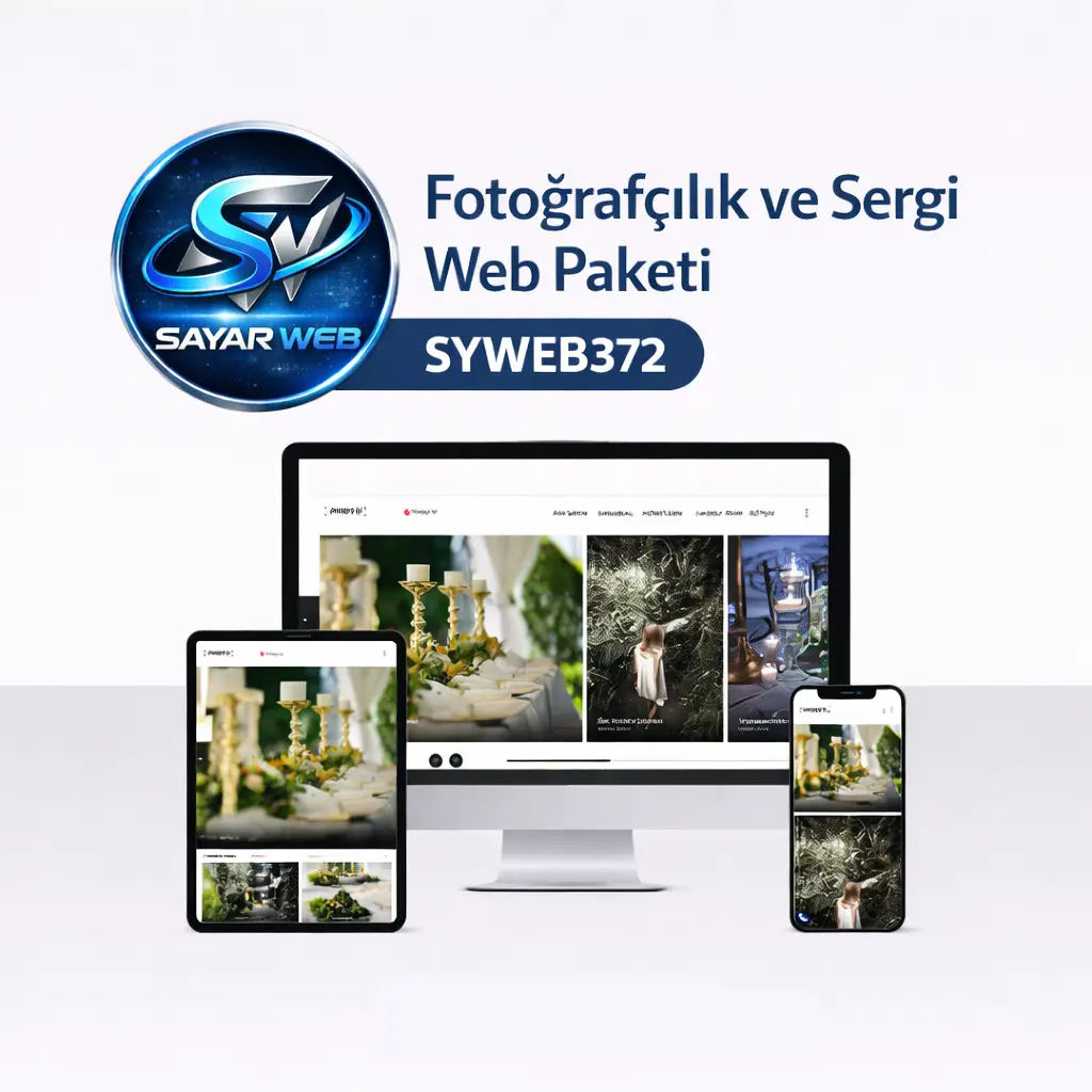 Fotoğrafçılık ve Sergi Web Paketi SYWEB372