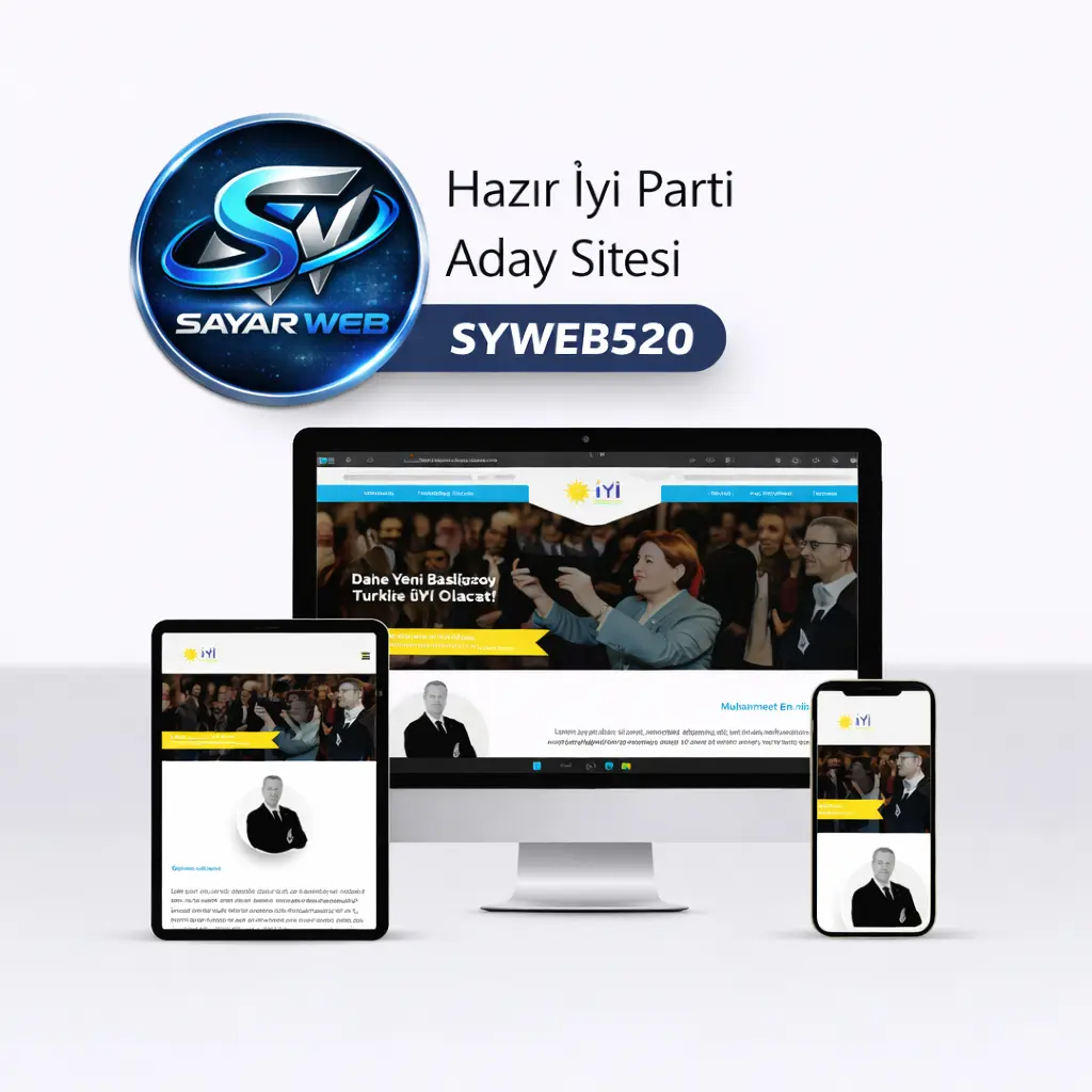 Hazır İyi Parti Aday Sitesi SYWEB520