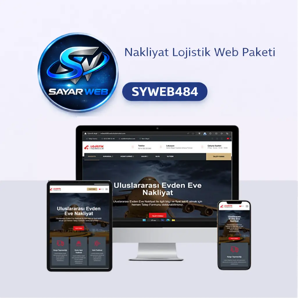 Nakliyat Lojistik Web Paketi SYWEB484