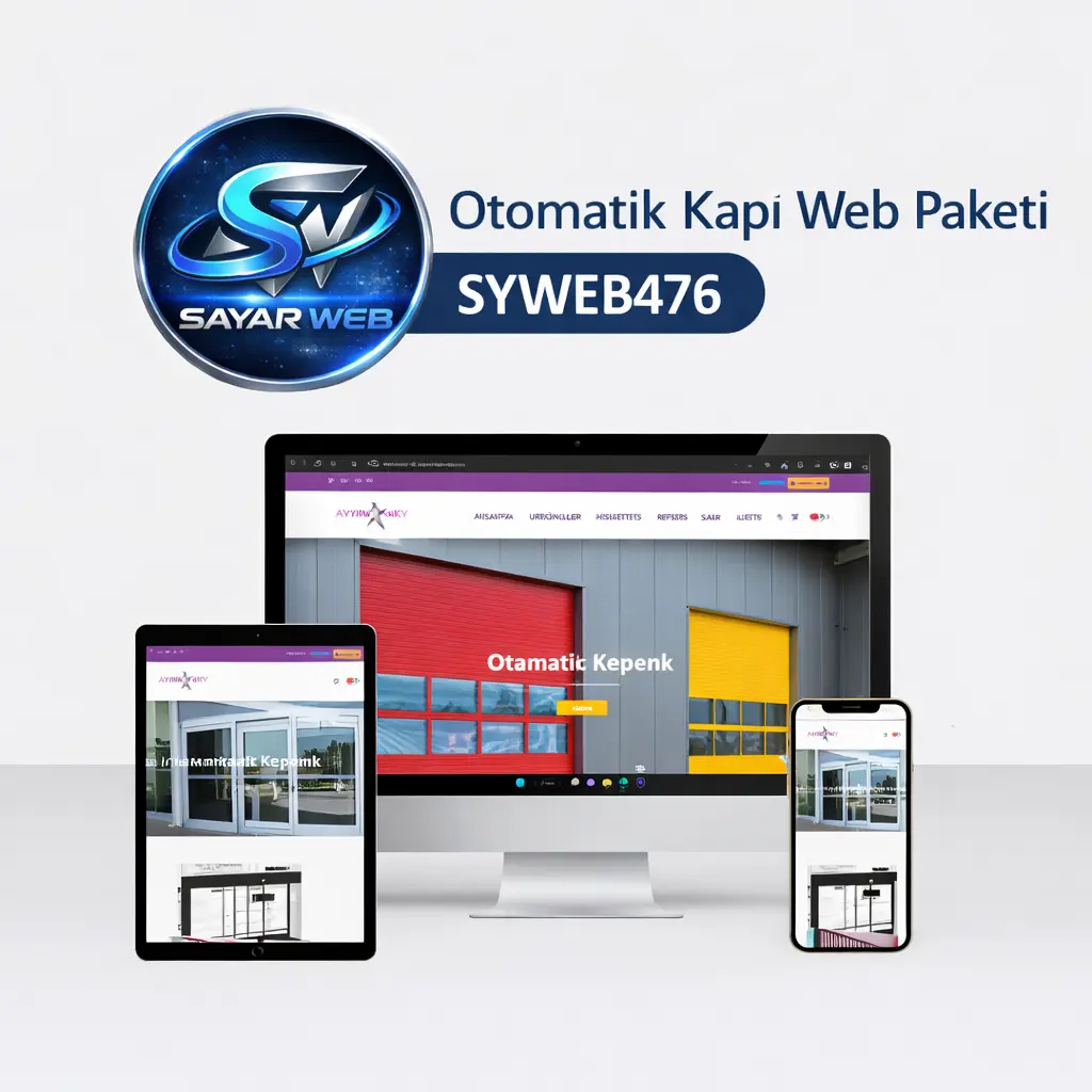 Otomatik Kapı Web Paketi SYWEB476