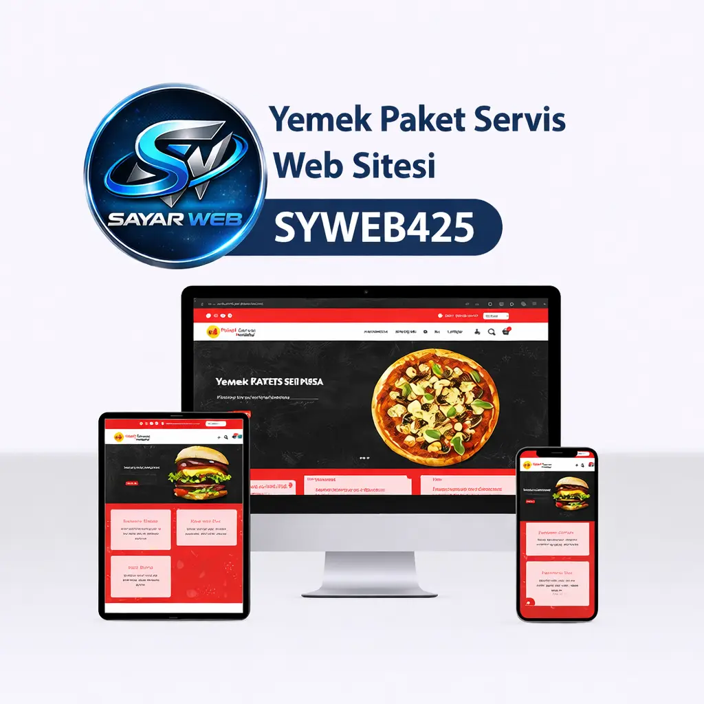 Yemek Paket Servis Web Sitesi SYWEB425
