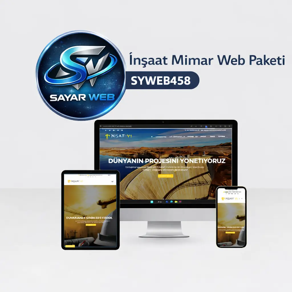 İnşaat Mimar Web Paketi SYWEB458