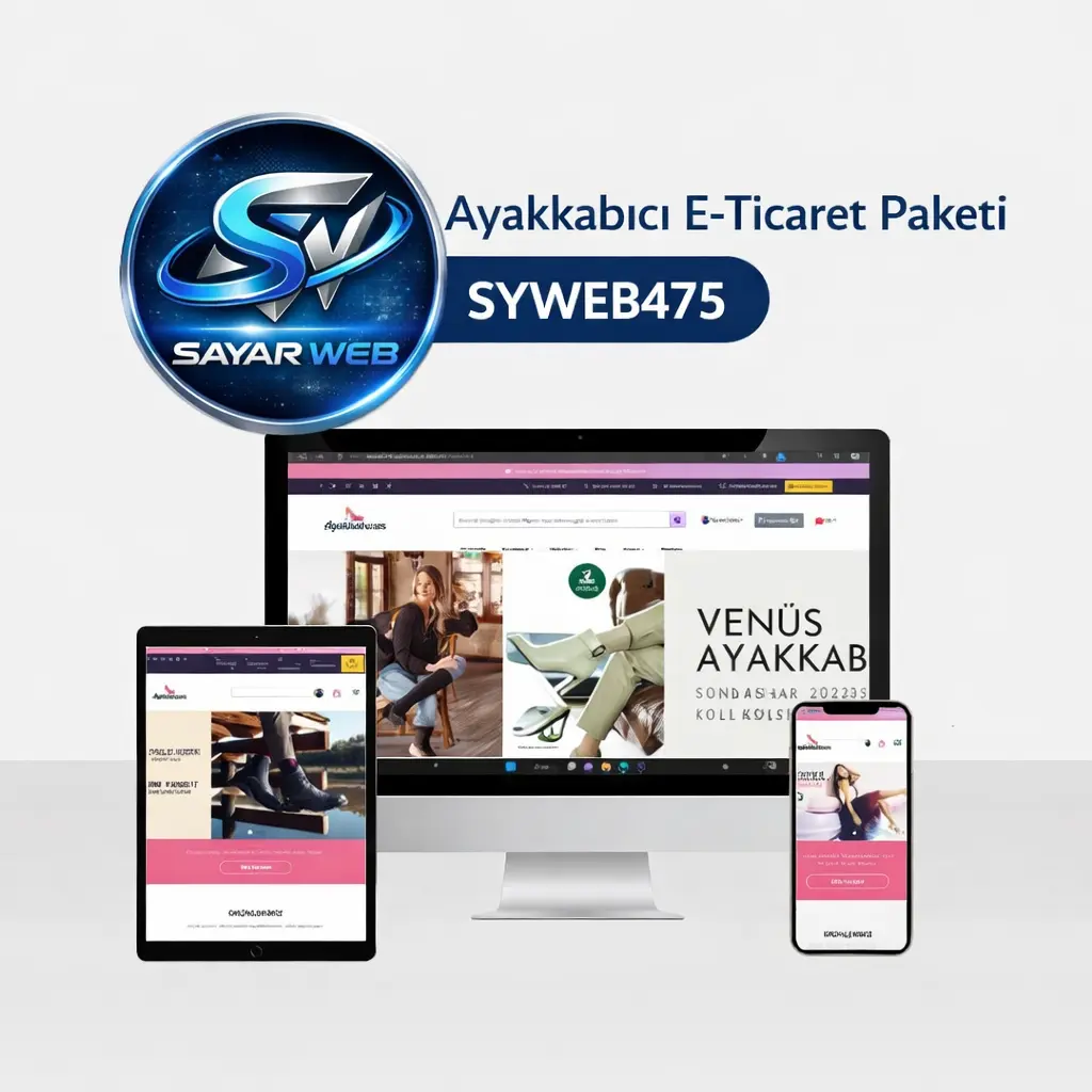 Ayakkabıcı E-Ticaret Paketi SYWEB475