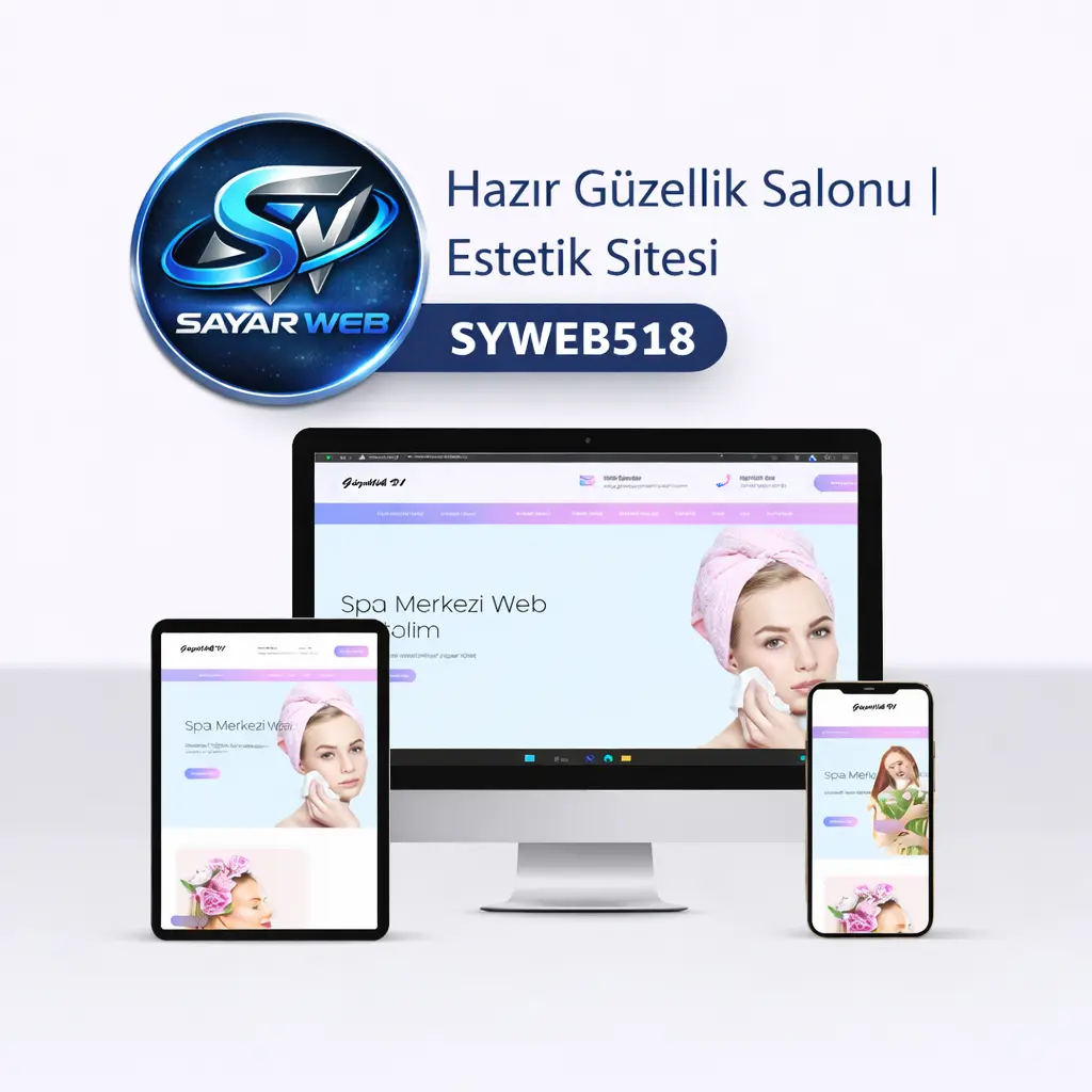 Hazır Güzellik Salonu | Estetik Sitesi SYWEB518