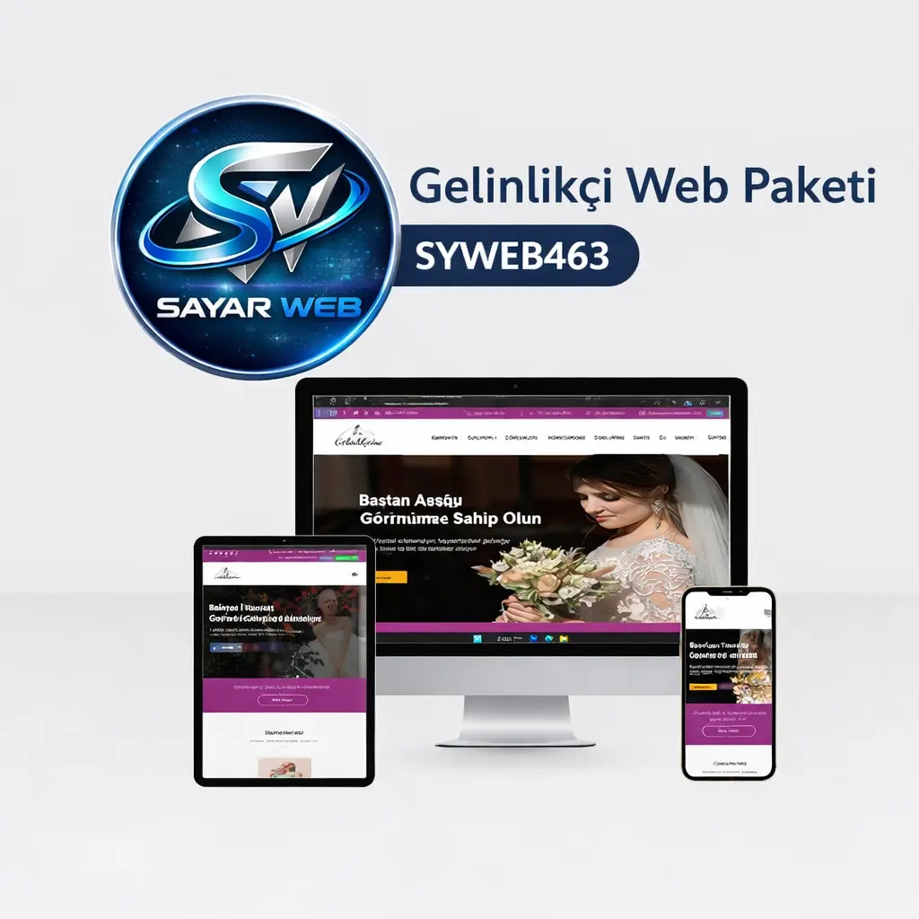 Gelinlikçi Web Paketi SYWEB463